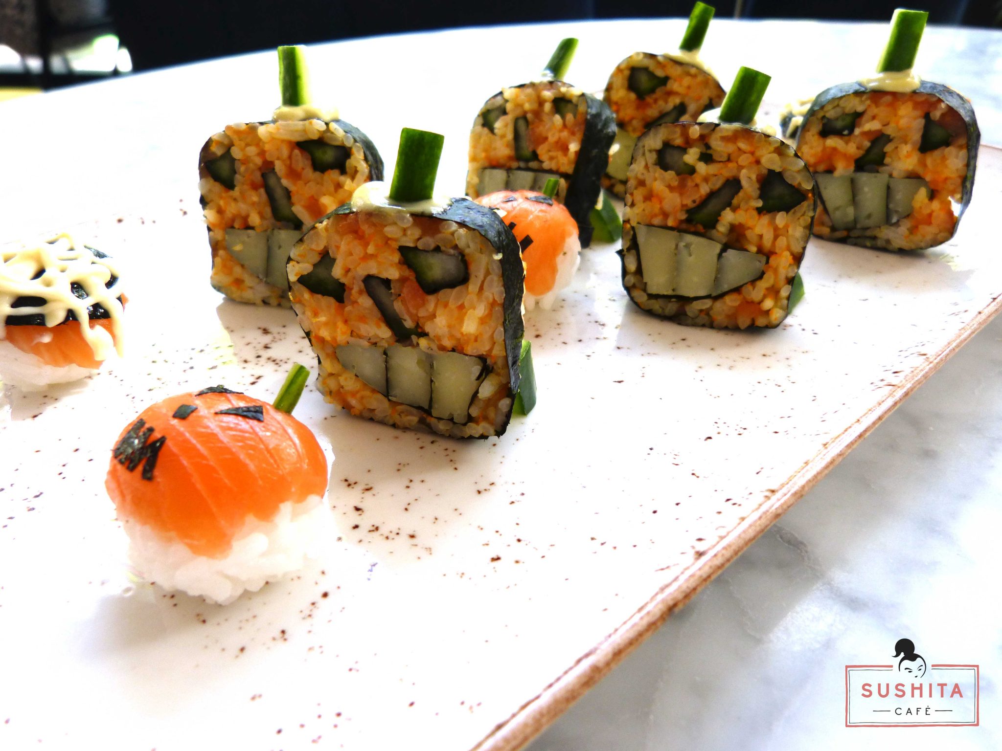 Las recetas de Sushita: Makis de Halloween